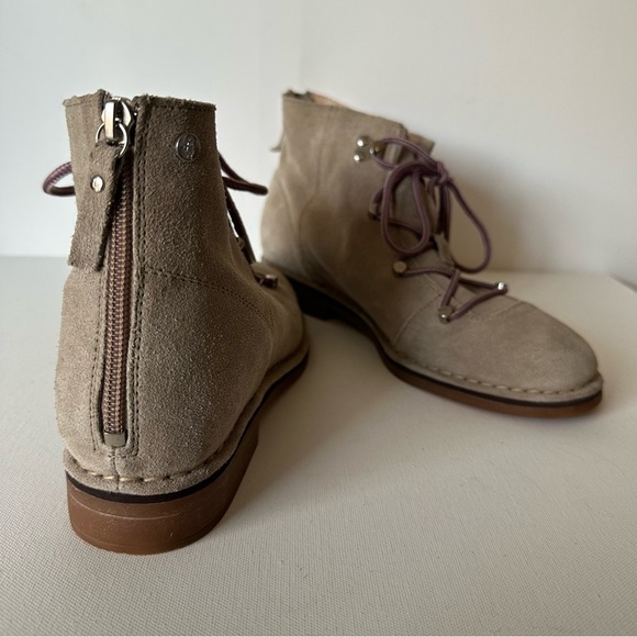 Hush Puppies Women's Catelyn Taupe Hiking Ankle Boots Shoes Sz: 9.5 - Picture 3 of 10